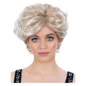 Smiffys Womens/Ladies 90s People�'s Princess Wig / White